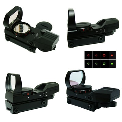 Redresor HD-101 cu punct roșu și verde, 4 moduri și luminozitate reglabilă