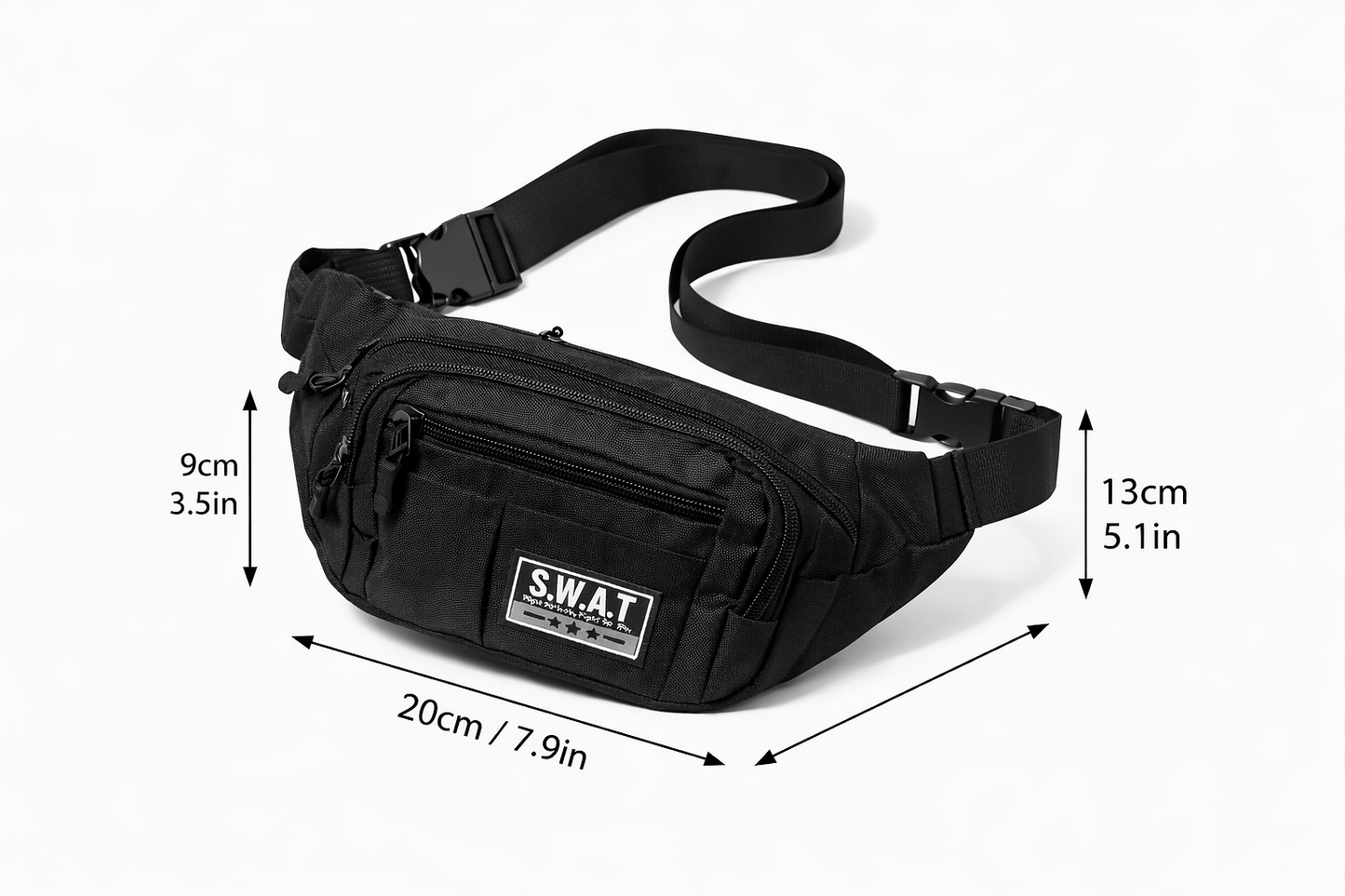 Geantă de talie SWAT – geantă compactă pentru purtare zilnică