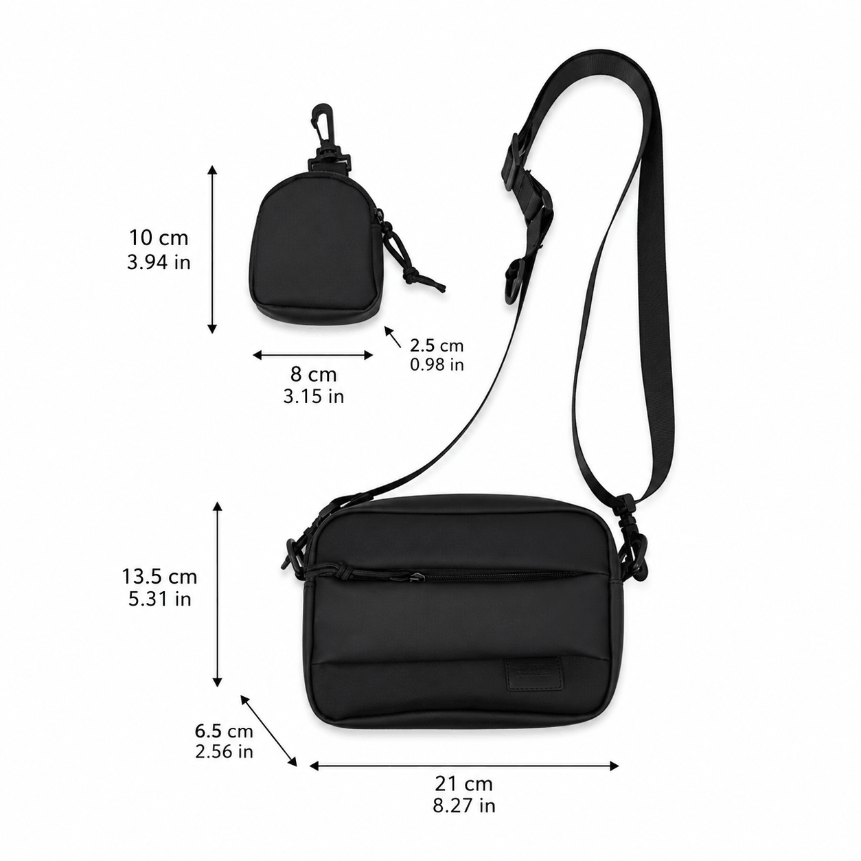 Geantă de umăr BlackAirsoft Duo Pack