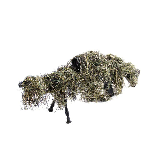 Acoperire camuflaj tip Ghillie pentru armă