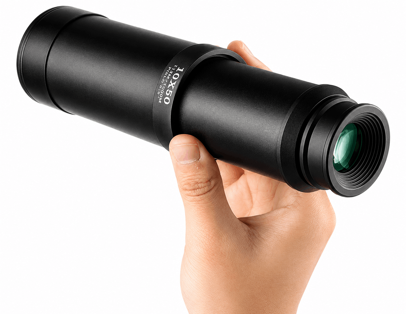 Monoclu 10x50 Compact Vision pentru drumeții și observare