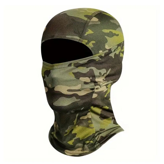 Balaclavă tactică camuflaj cu o singură deschidere - mască de față