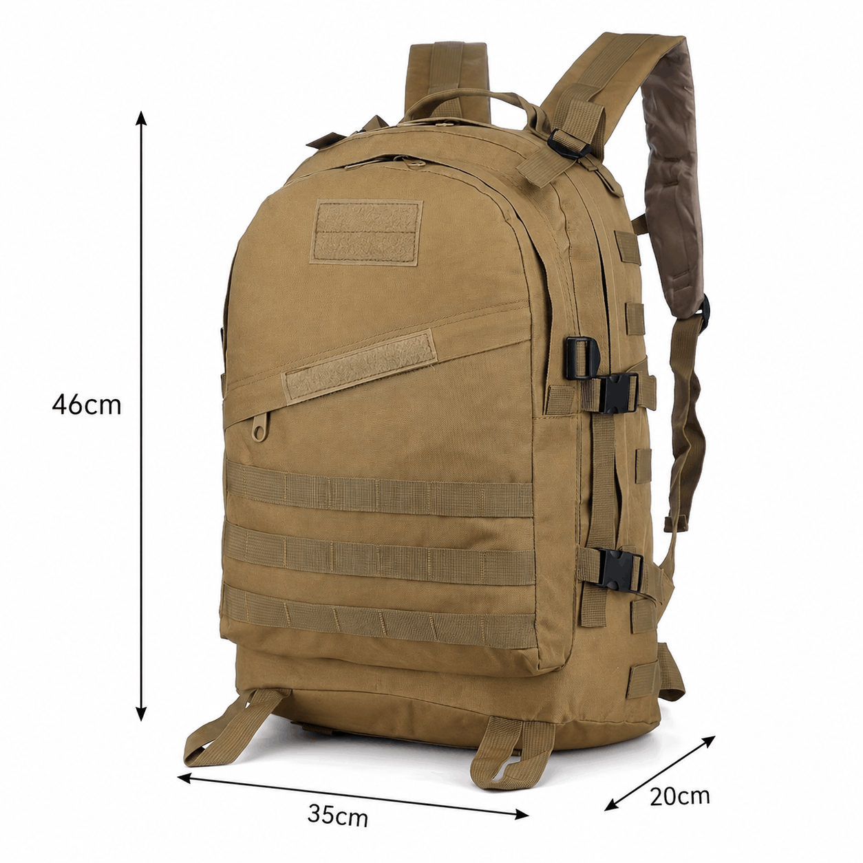Rucsac tactic de drumeție 30L cu sistem MOLLE