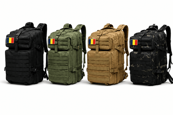 Rucsac tactic 45L, velcro cu steag SUA 900D