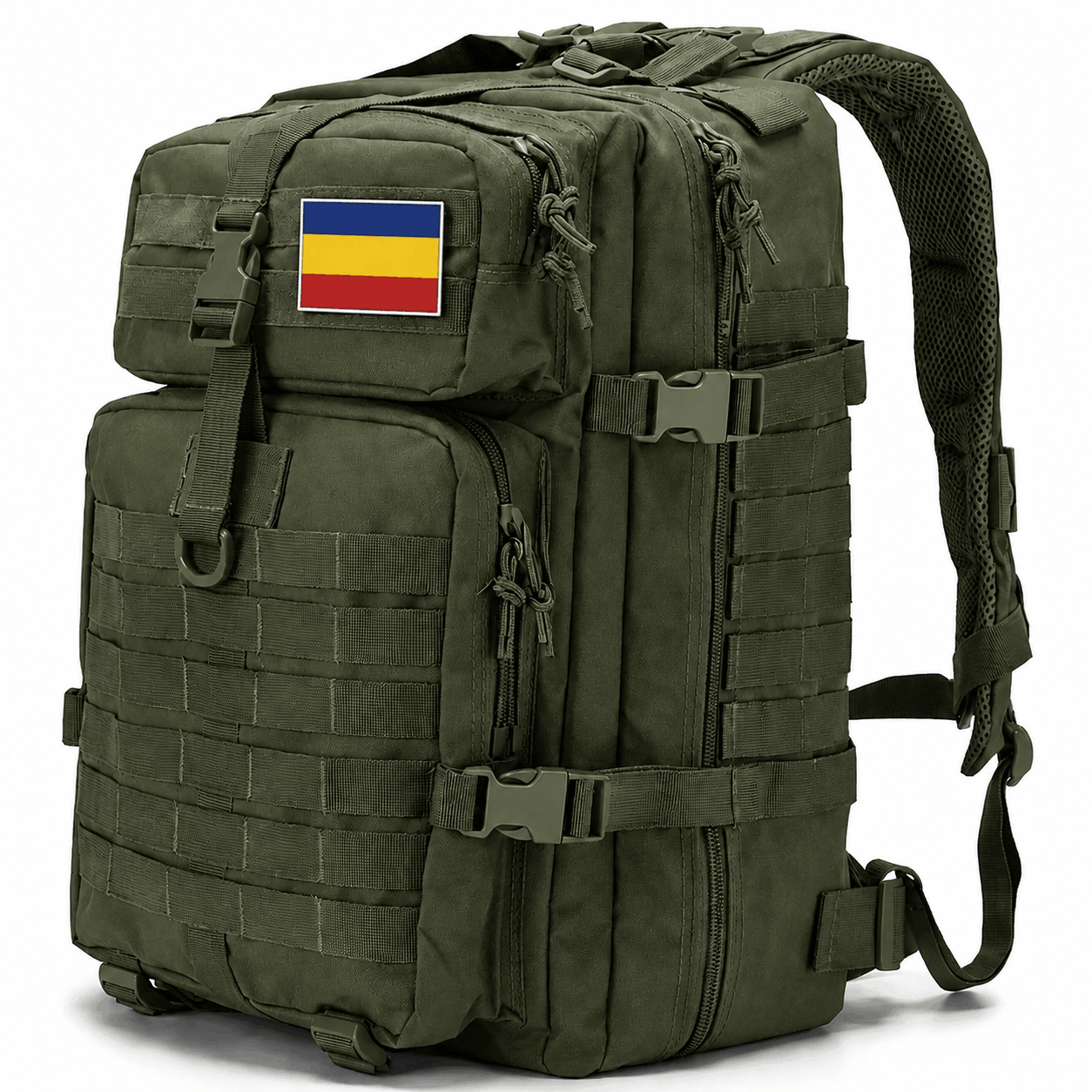 Rucsac tactic 45L, velcro cu steag SUA 900D