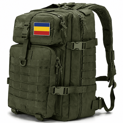 Rucsac tactic 45L, velcro cu steag SUA 900D