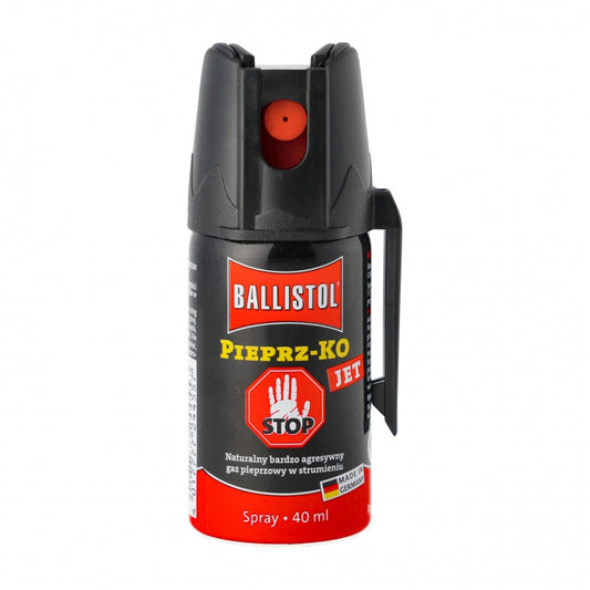 Spray lacrimogen Ballistol Pfeffer-KO Jet 40ml - Jet