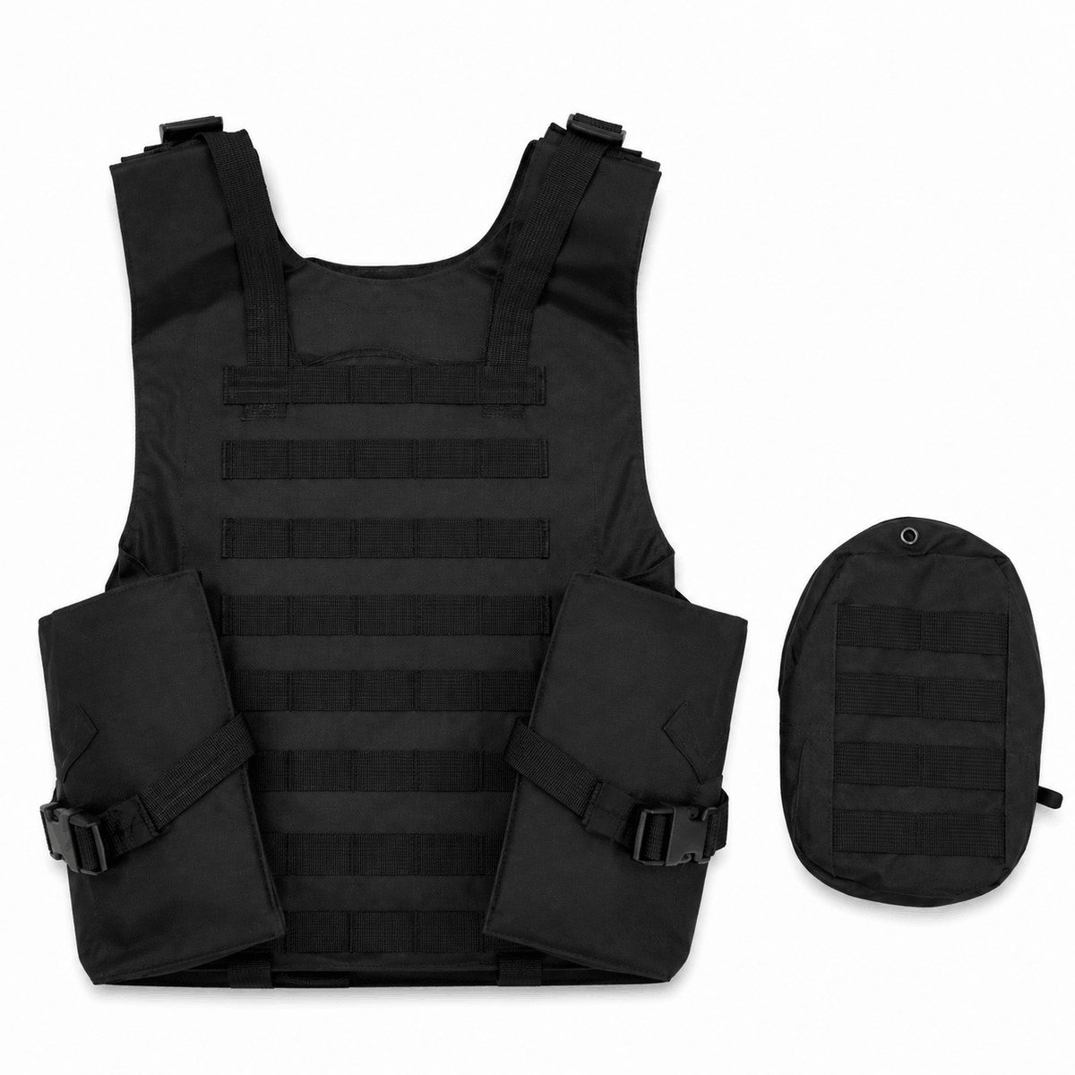 Taktická vesta BlackAirsoft SECURITY s modulárními kapsami