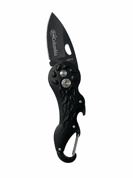Briceag Black Airsoft Columbia Mini - Carabiner