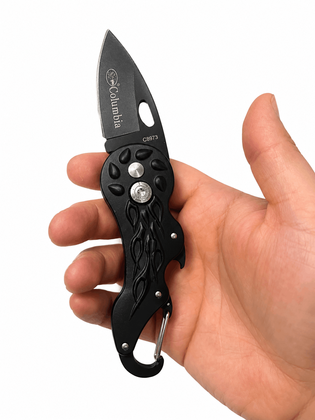 Briceag Black Airsoft Columbia Mini - Carabiner