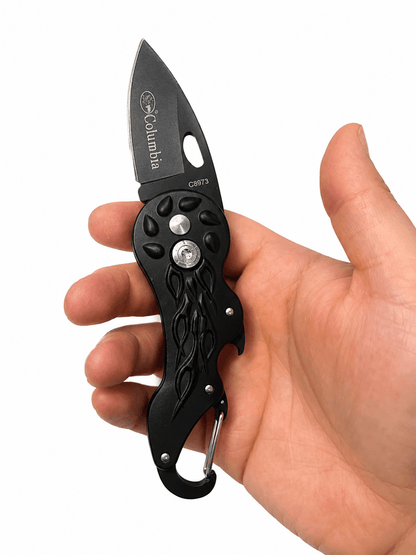 Briceag Black Airsoft Columbia Mini - Carabiner