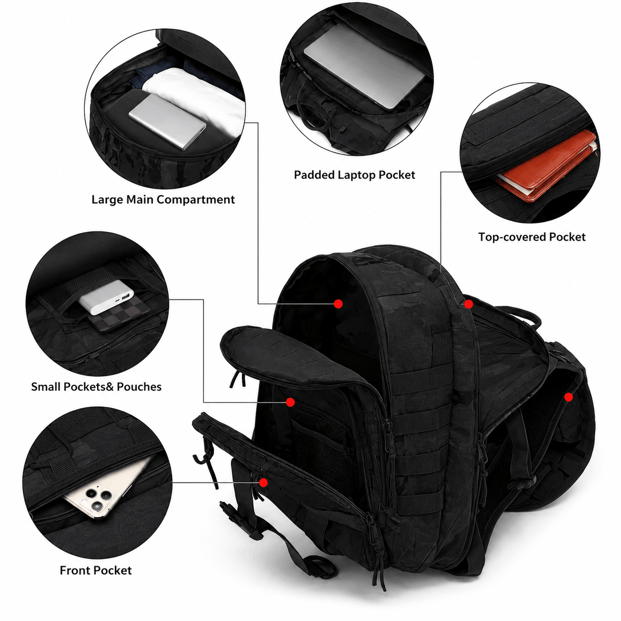 Rucsac tactic BlackAirsoft CROSS-X 35L