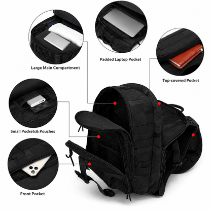 Rucsac tactic BlackAirsoft CROSS-X 35L