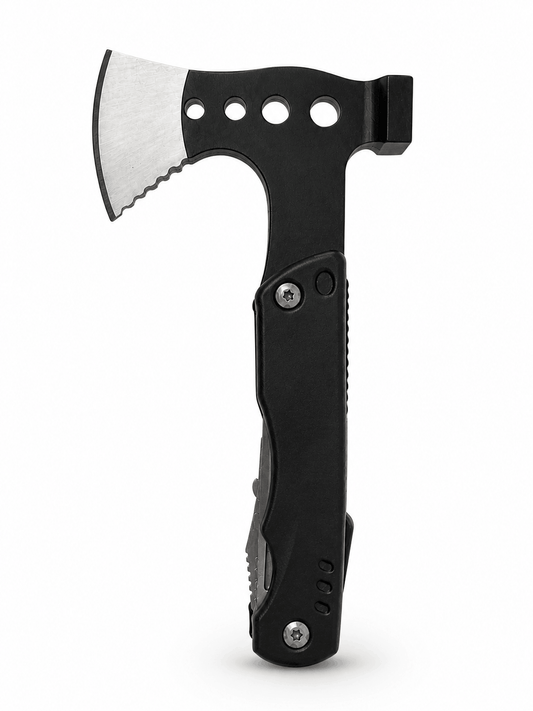 Topor multifuncțional Black Airsoft - Hammer X