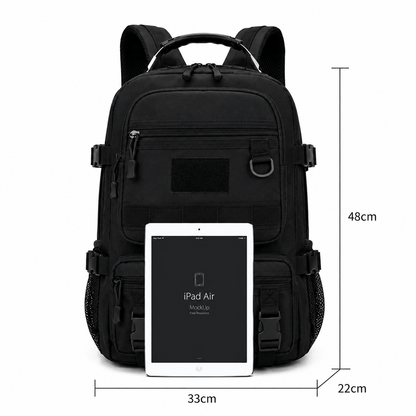 Rucsac tactic Black Airsoft Tactical Backpack 35L 600D