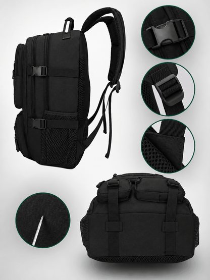 Rucsac tactic Black Airsoft Tactical Backpack 35L 600D