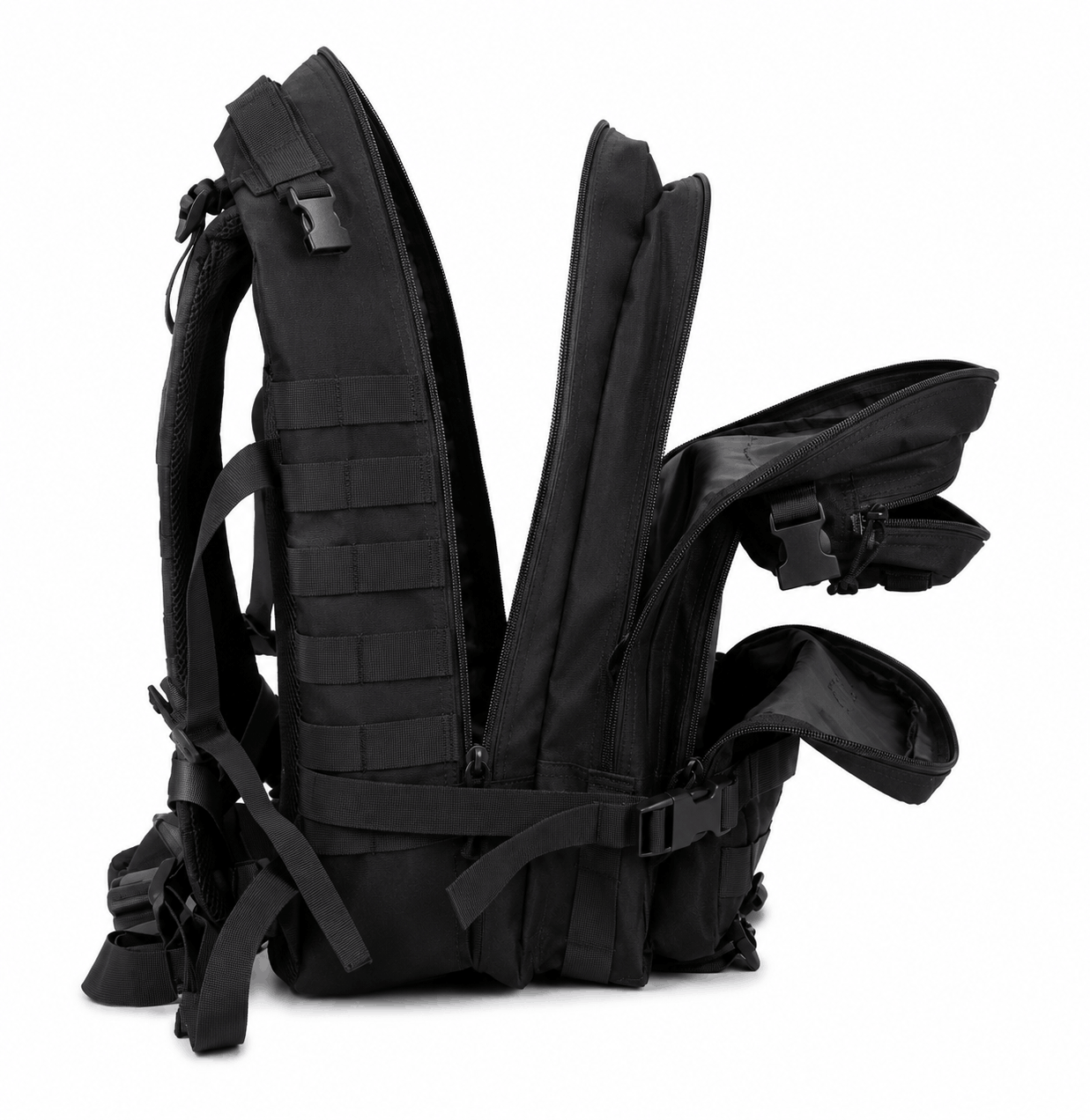 Rucsac tactic Black Airsoft Tactical Backpack 35L 600D