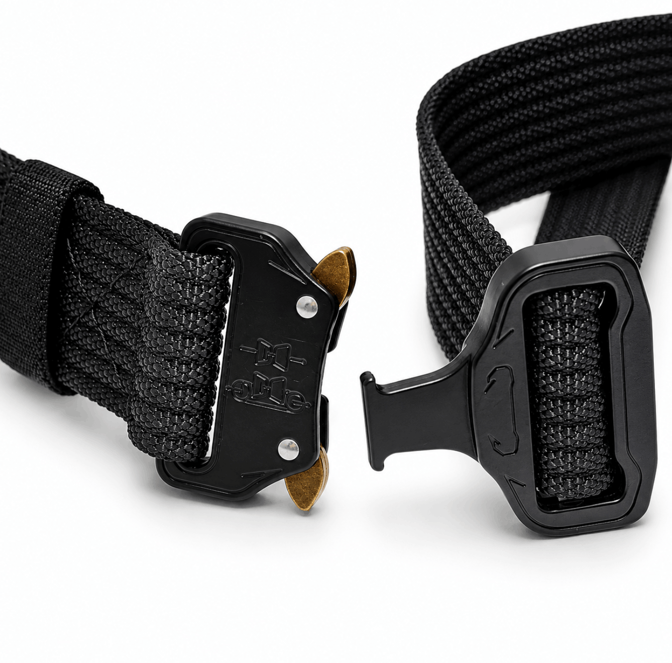 Curea tactică BlackAirsoft Cobra cu cataramă metalică și închidere rapidă - 125 cm