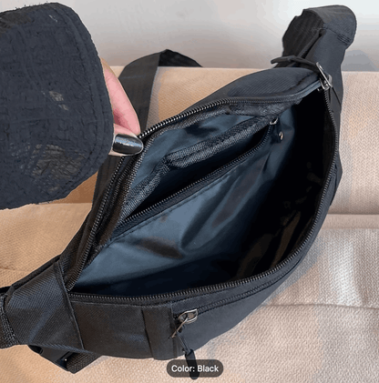 Geantă de talie și umăr BlackAirsoft Dual Zip