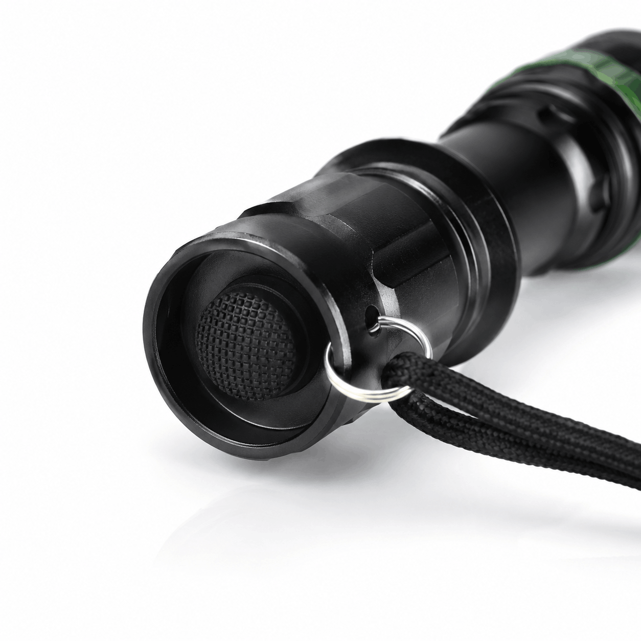 Lanternă tactică LED BlackAirsoft GREENFORGE cu Zoom, baterie Li-ion