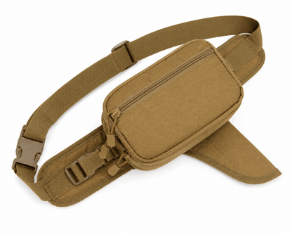 Geantă tactică de șold BlackAirsoft Surprise cu compartiment pentru transport ascuns al pistolului (CCW)