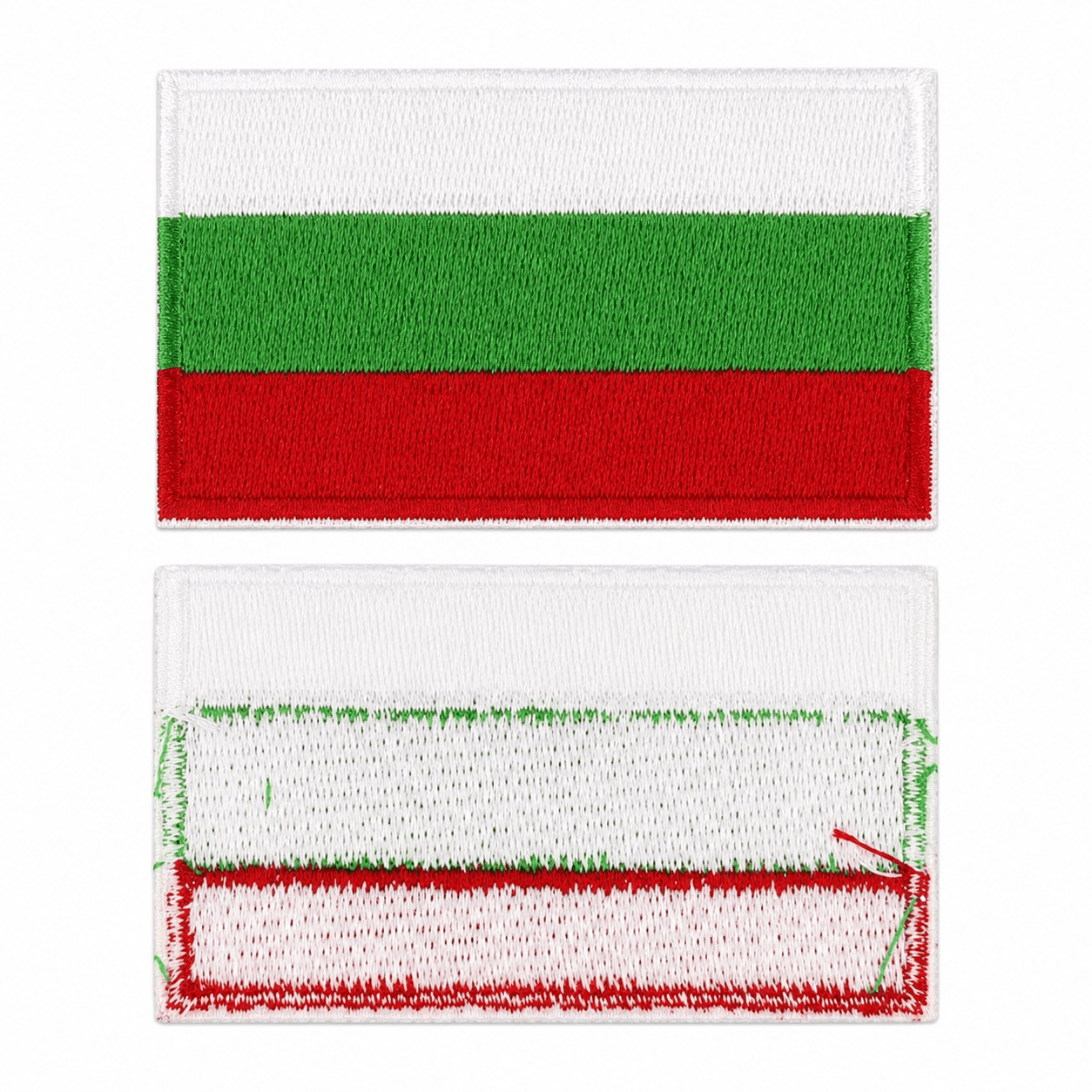 Patch steag bulgăresc 6.3x3.8 cm – termoadeziv fără velcro