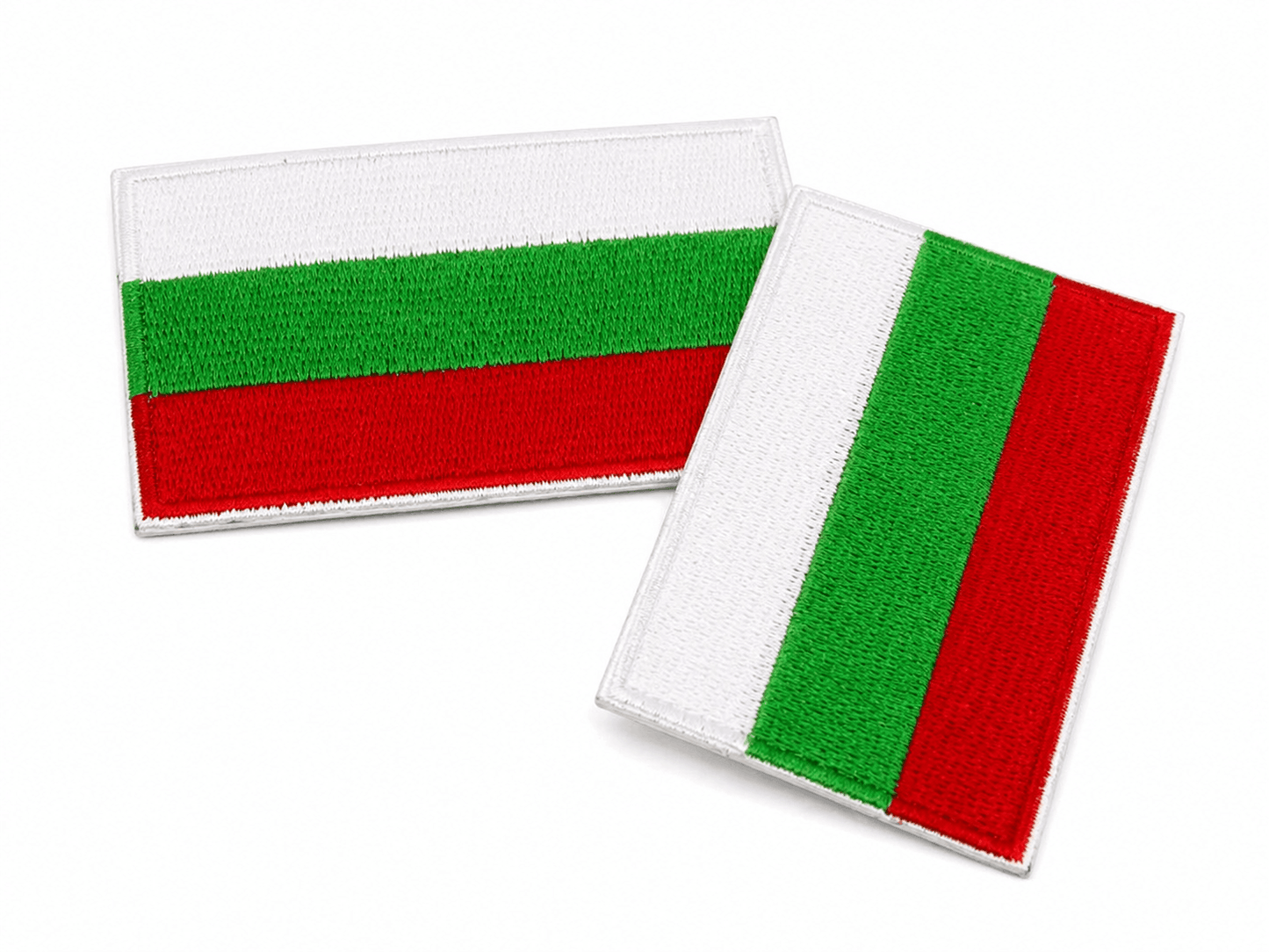Patch steag bulgăresc 6.3x3.8 cm – termoadeziv fără velcro