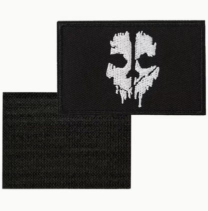 Call Of Duty Ghosts Logan Walker plasture, velcro – plasture tactic cu craniu