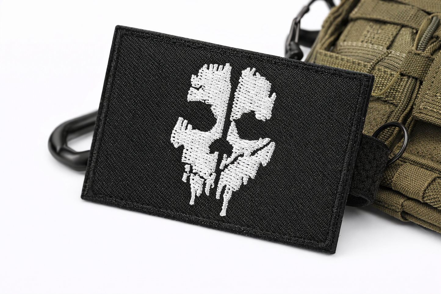 Call Of Duty Ghosts Logan Walker plasture, velcro – plasture tactic cu craniu