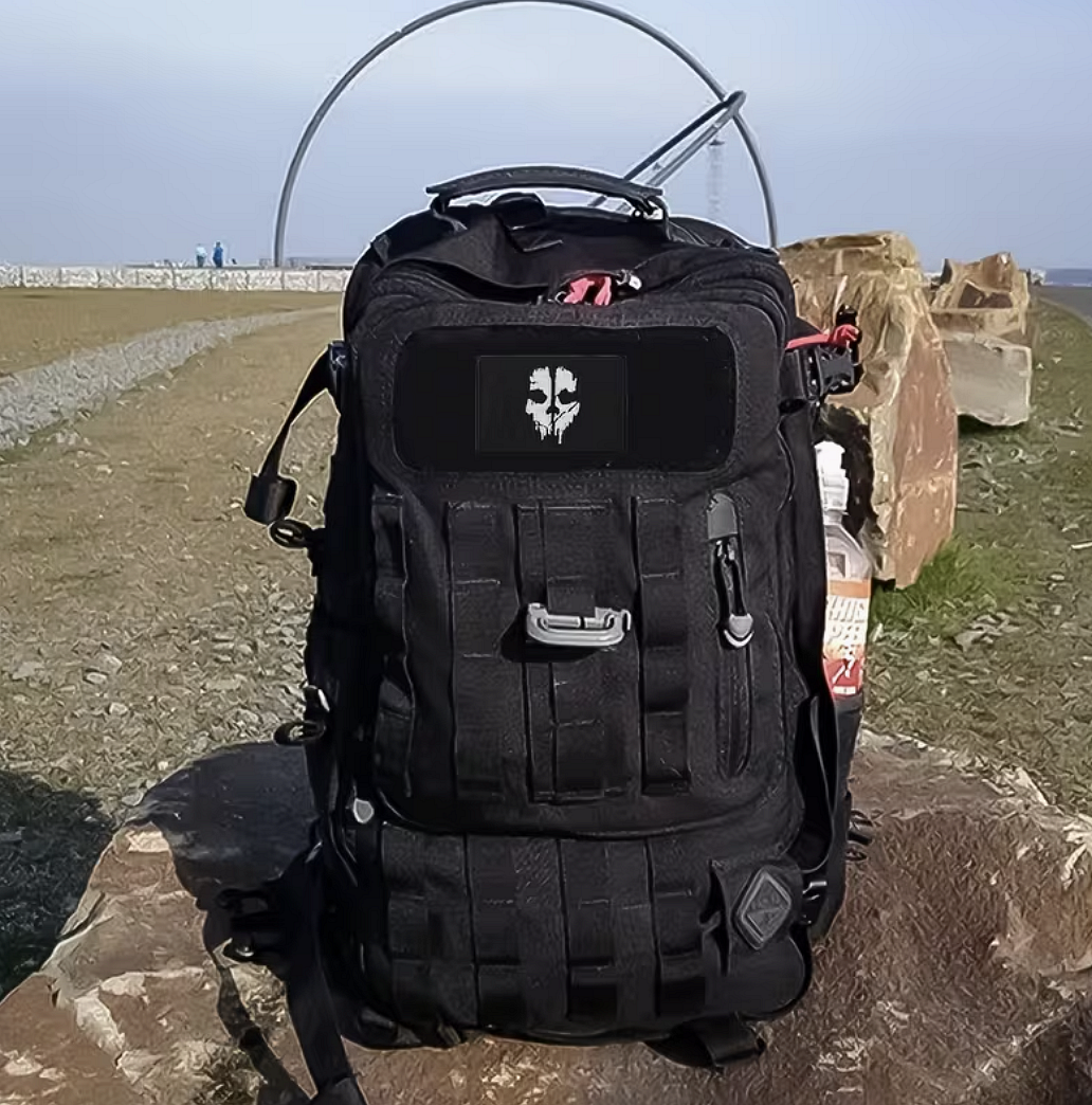 Call Of Duty Ghosts Logan Walker plasture, velcro – plasture tactic cu craniu