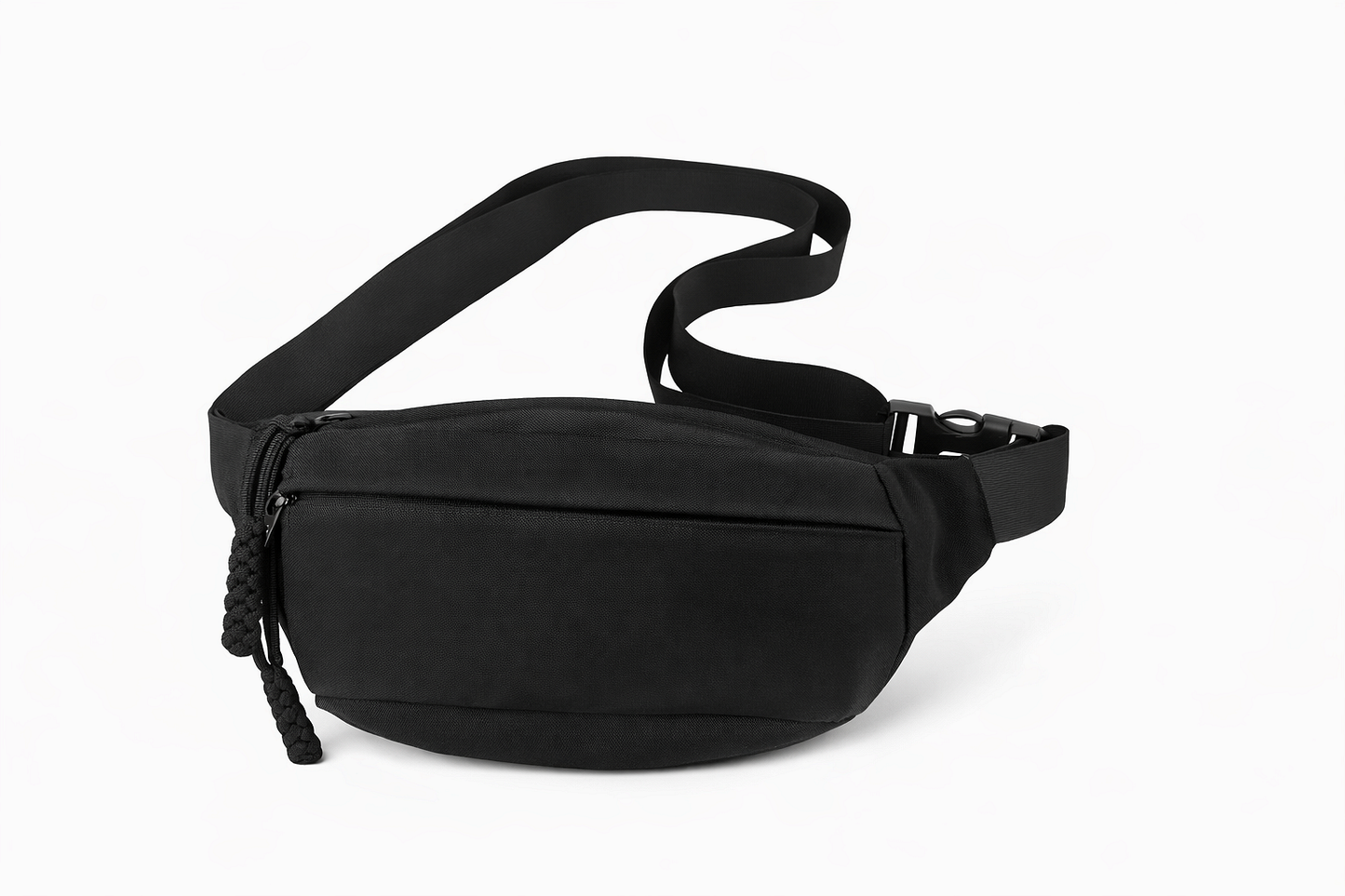 Geantă de talie cu fermoar discret EDC – geantă minimalistă everyday carry