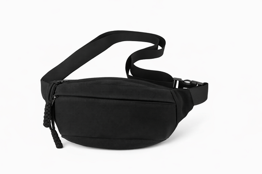 Geantă de talie cu fermoar discret EDC – geantă minimalistă everyday carry