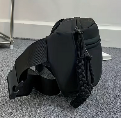 Geantă de talie cu fermoar discret EDC – geantă minimalistă everyday carry