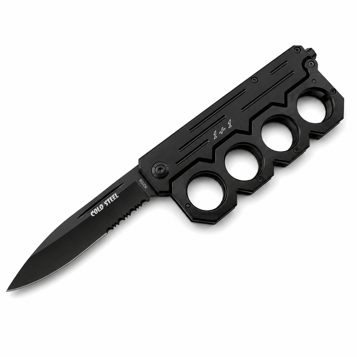 Skládací nůž typu box Cold Steel 1+1 s částečně zubatým ostřím