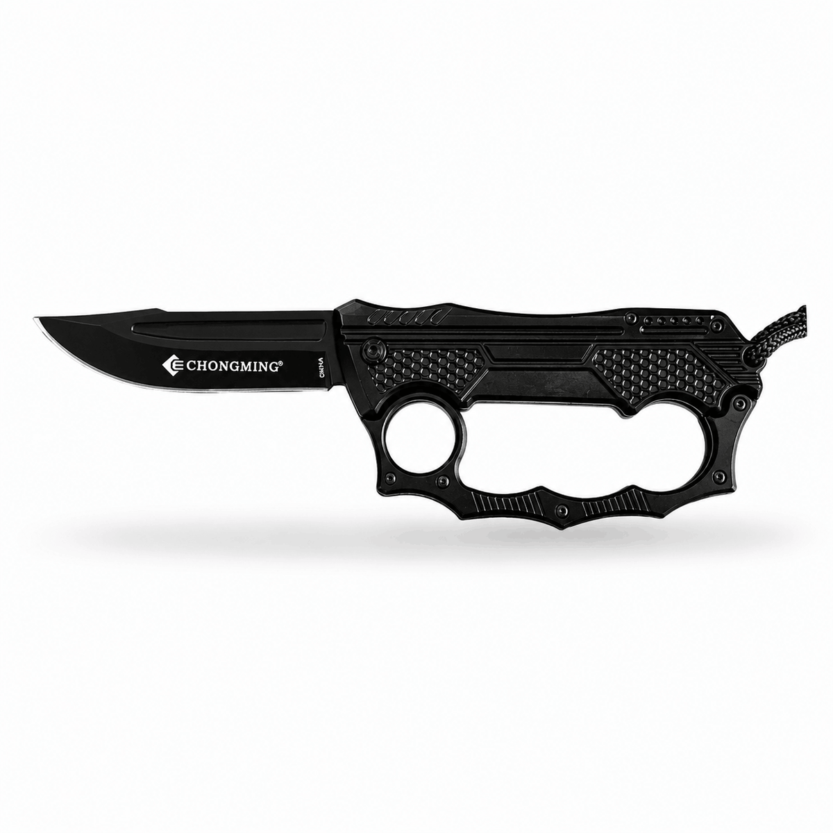 Klappbares taktisches Messer mit Metallgriff und Ring
