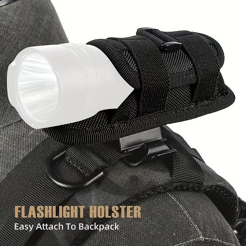 Toc tactic rotativ la 360 de grade pentru lanternă