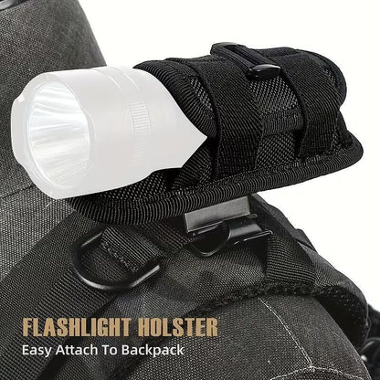 Toc tactic rotativ la 360 de grade pentru lanternă