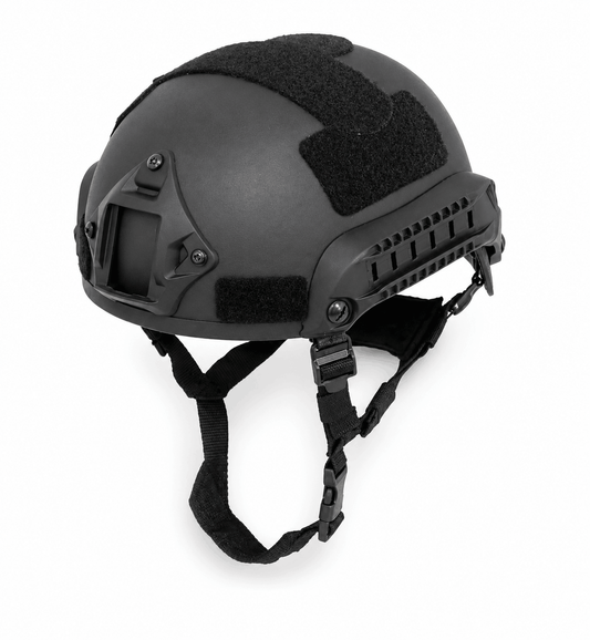 Cască Airsoft MICH High-Cut cu Suport NVG și Șine