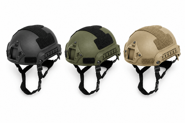 Cască Airsoft MICH High-Cut cu Suport NVG și Șine