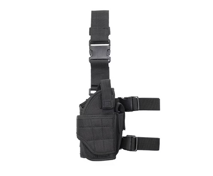 Toc pentru coapsă, reglabil, coapsa dreaptă, negru