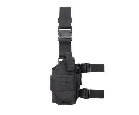 Toc pentru coapsă, reglabil, coapsa dreaptă, negru