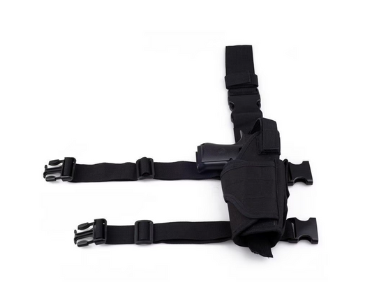 Toc pentru coapsă, reglabil, coapsa dreaptă, negru