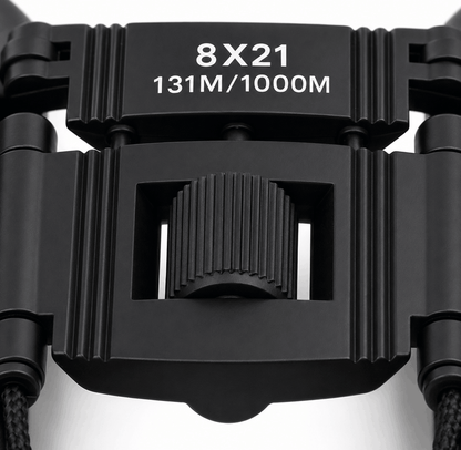 Binoclu compact 8x21 cu 131M/1000M