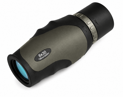 Monoclu compact 6x30 pentru drumeții și observare