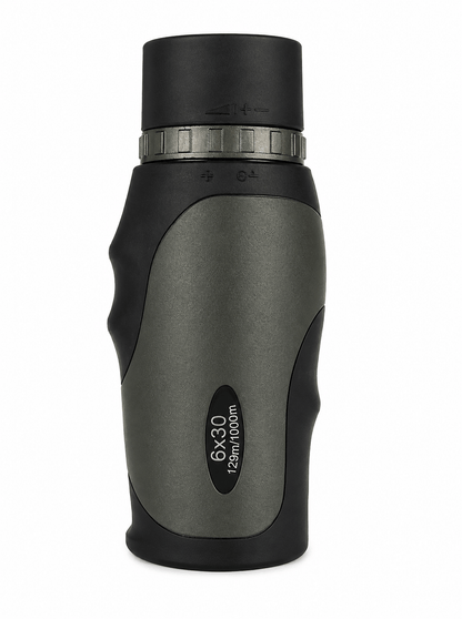 Monoclu compact 6x30 pentru drumeții și observare