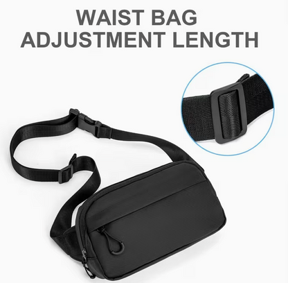 Geantă compactă pentru talie EDC – geantă minimalistă de zi cu zi