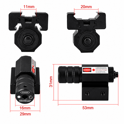 Modul laser BlackAirsoft Pressure Switch Red Laser