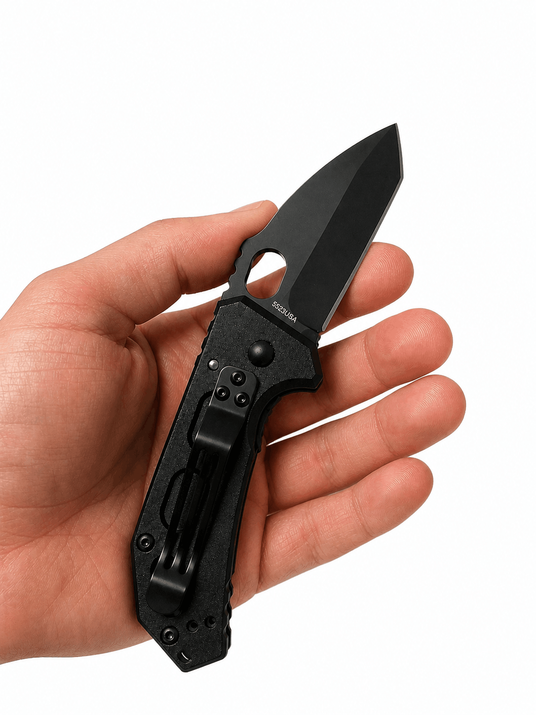Mini cuțit pliabil Black Airsoft KA-BAR - EDC