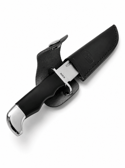 Cuțit de exterior BUCK 119 cu teacă de piele