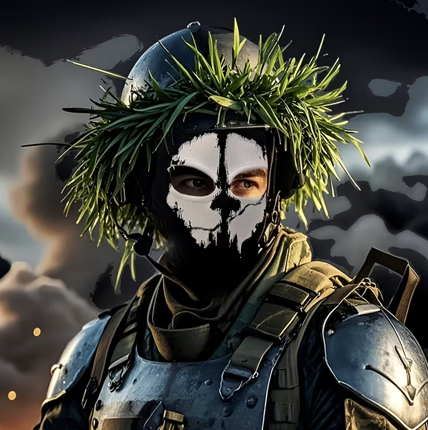 Balaclavă tactică, mască Call Of Duty Ghosts - Logan Walker